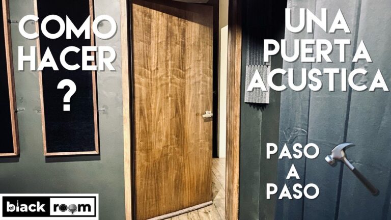 Puertas Herméticas: Optimización Acústica para Estudios de Música
