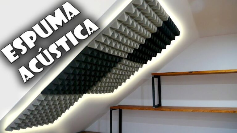 Minimizando la Reverberación en Estudios de Música con Tapetes de Goma