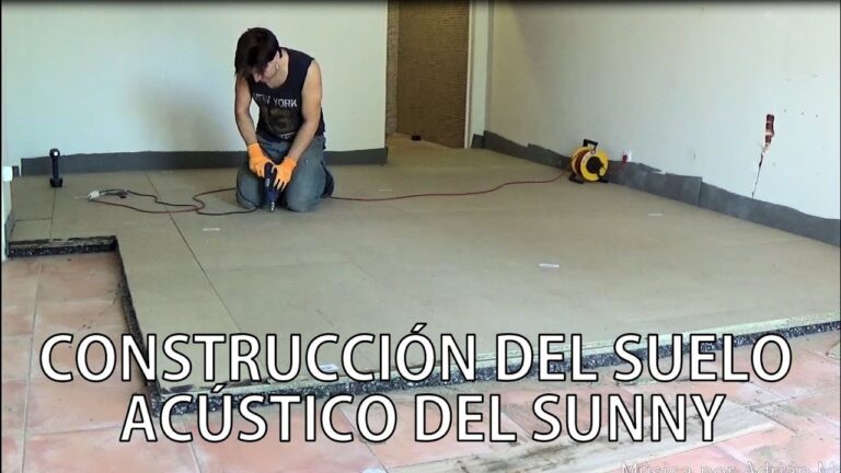 Consejos para Aislar Acústicamente el Suelo en una Casa de Música