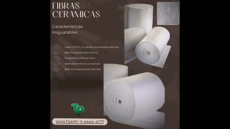Revolución en Aislamiento Térmico: Innovación con Fibra Cerámica