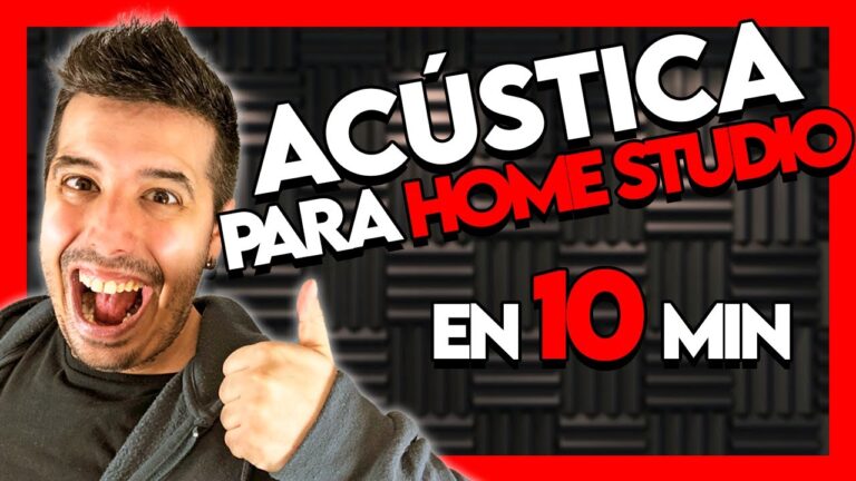 Gu&iacute;a para Instalar Espuma Ac&uacute;stica en un Estudio de M&uacute;sica