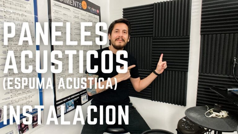 Optimiza el Sonido de tu Estudio con Paneles de Espuma